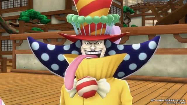 One Piece バウンティラッシュ 公式 新キャラクター紹介 ビッグ マム海賊団 船員 シャーロット ペロスペロー 属性 緑 スタイル アタッカー 敵を行動不能にするキャンディマン状態を付与できるぞ キャンディメイデン アメナメクジ など