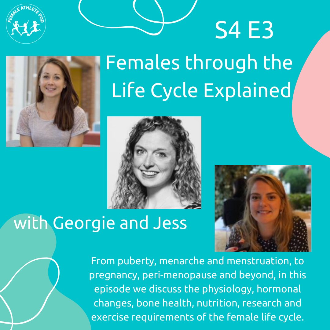 How about we cover all stages of the female life cycle in one episode?🤔

Let’s do it!👊🏼 

Co-hosts <a href="/JessCoulson90/">Jessica Piasecki</a> &amp; <a href="/GBruinvels/">Georgie Bruinvels</a> are in their element for this recording!

Download via your usual podcast provider

LINK IN BIO #puberty #pregnancy #femaleathlete #perimenopause
