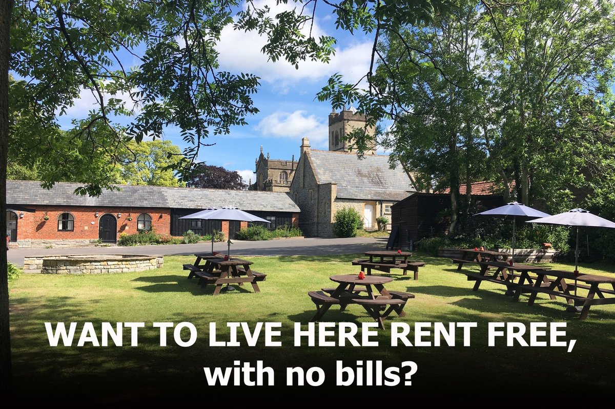 No bills whatsoever: electric, gas, water, sewerage, council tax, telephone, internet, NOWT. 1 bed apartment comes with paid job also! If you can pull a pint &amp; cook breakfast this job could be for you. Ideal for a couple. Well, that's the house deposit sorted in just a year!