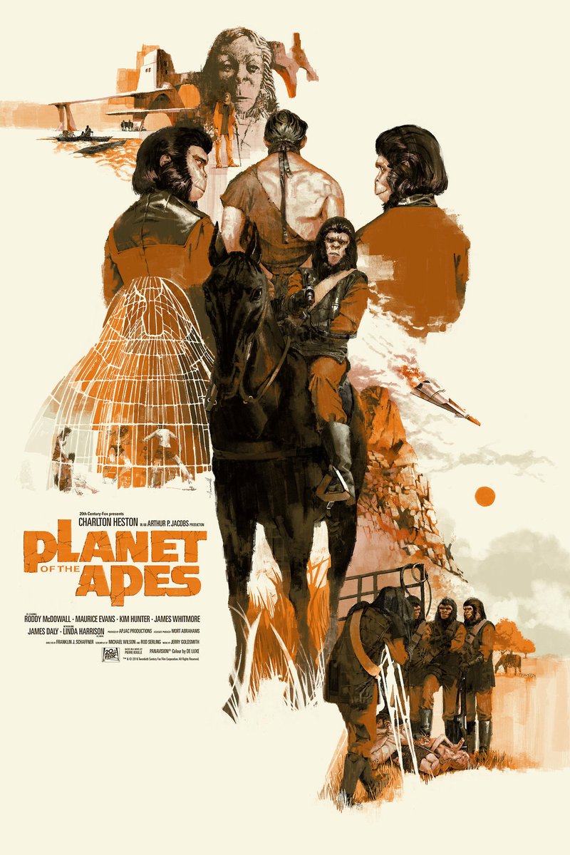 MatthewAMullins's tweet photo. Alternative poster for Planet of the Apes (1968)
Aka: Monkey Planet
By Marc Aspinall @MarcAspinall https://t.co/wPGzszUtUU
#PlanetoftheApes #AlternativePoster #MarcAspinall https://t.co/buykCcDAUc