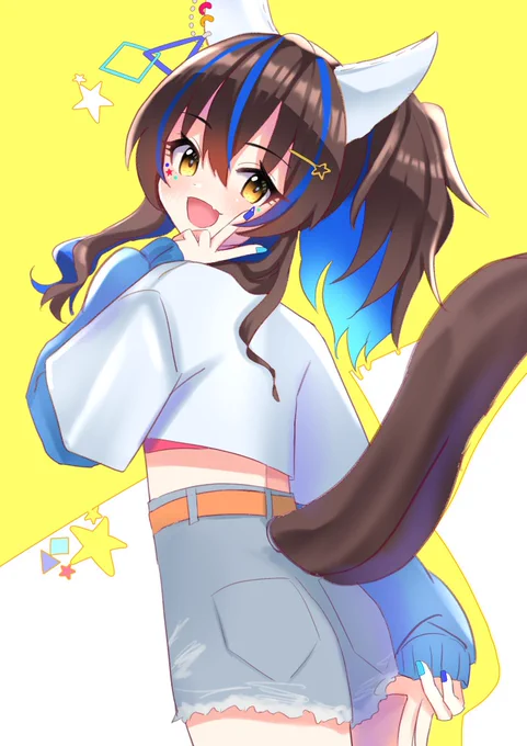 私服しゅき…#ダイタクヘリオス#ウマ娘 