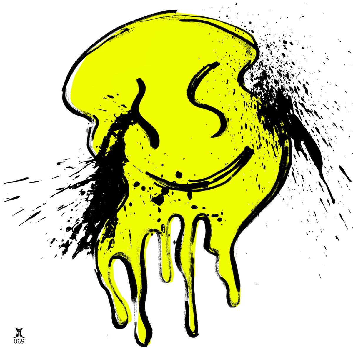 metaversekon's tweet photo. Simon Graffiti restless #70 of the collection "Melting smile". Retro distorted melting smiley emoji illustration print with graffiti. #nft  #nftcollector #nftcollection https://t.co/rGMQNTOdEG https://t.co/mBA2WzsQnS