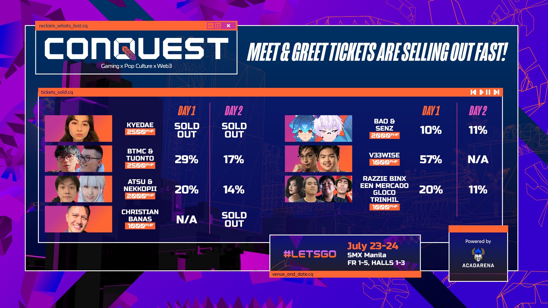 CONQuest Festival on Twitter: 