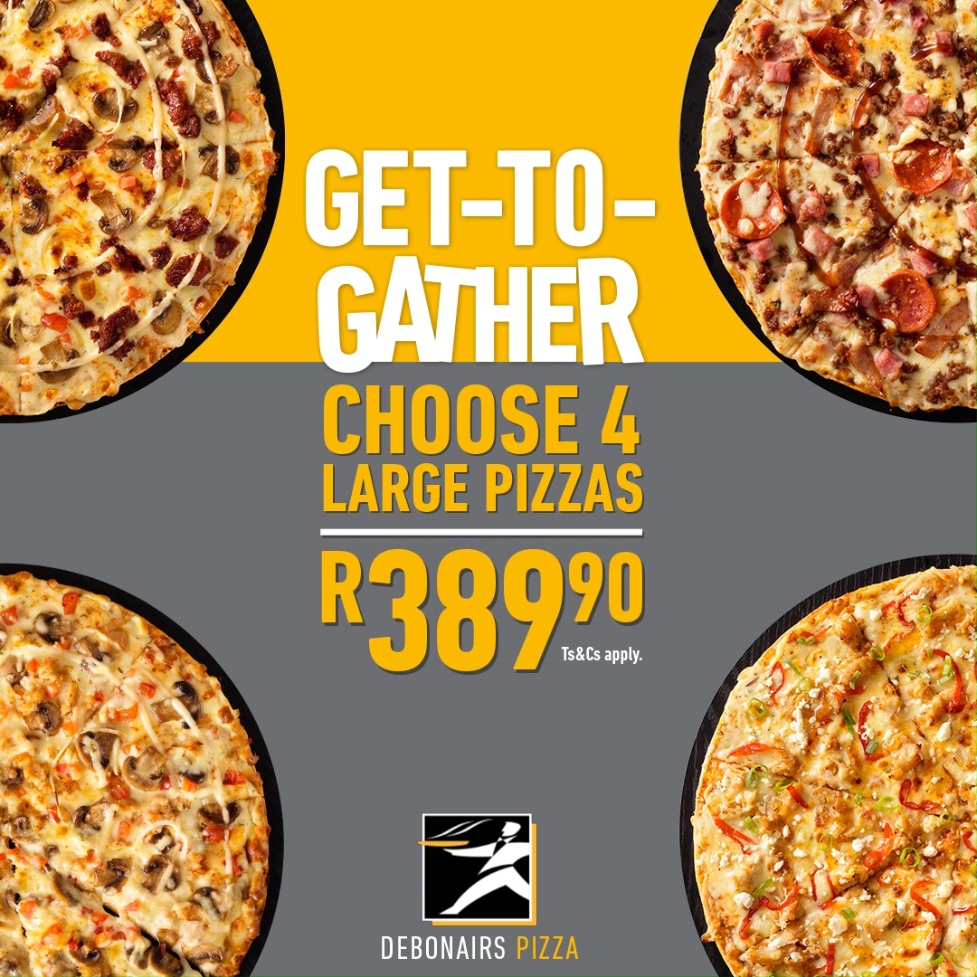 Debonairs Pizza on Twitter "When it’s quarter to pay day, bring the