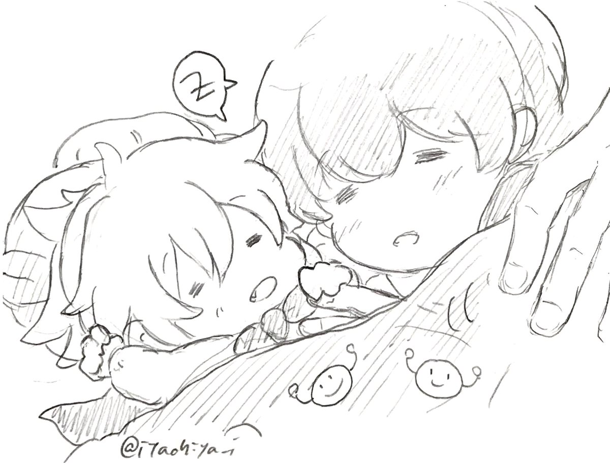 謙信おにいさんとちび小竜ちゃん、その後。 