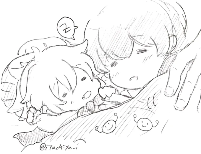 謙信おにいさんとちび小竜ちゃん、その後。 