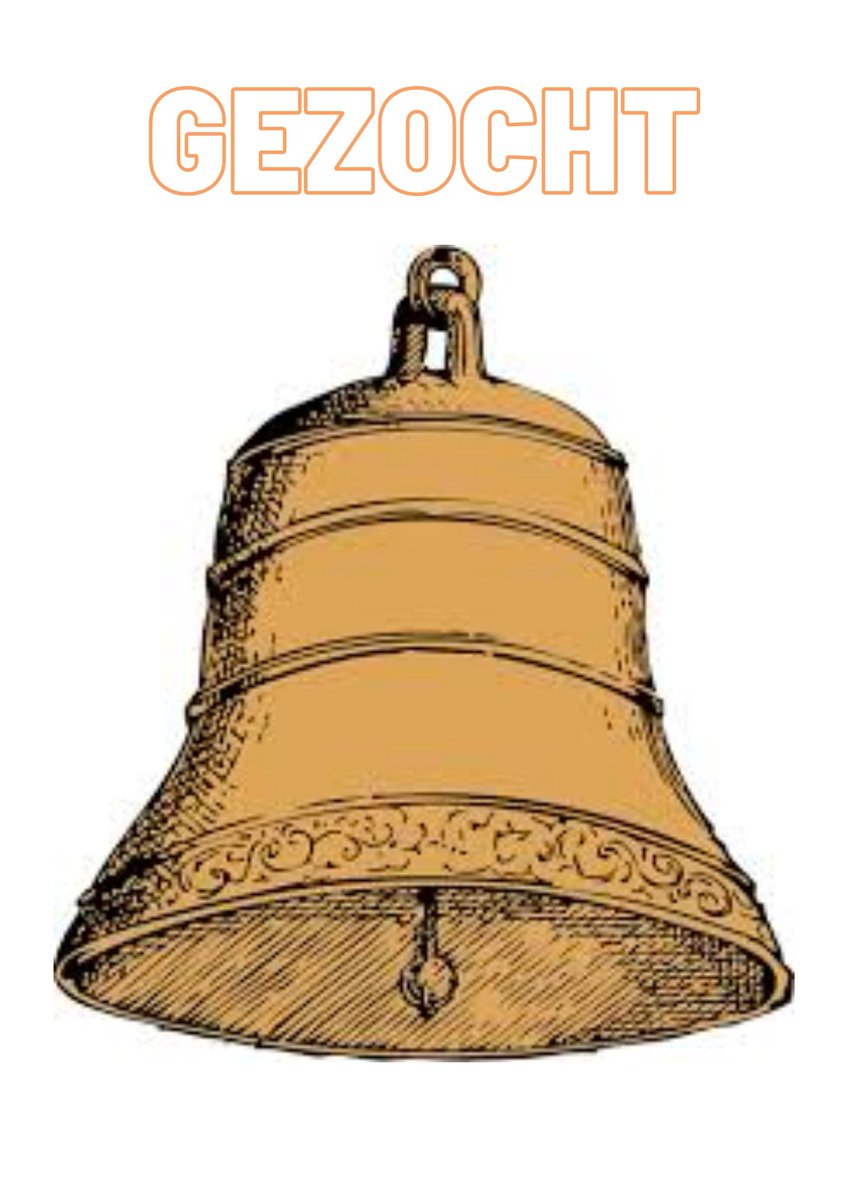 🔔🔔🔔 GEZOCHT 🔔🔔🔔
Wij hebben luide plannen én kunnen jouw hulp gebruiken!
Heb jij een grote (kerk)klok ter beschikking of kan jij ons helpen er één te vinden? Laat het ons weten via sara@hartbovenhard.be

Eeuwige dank in ruil! (Wij zorgen indien nodig voor vervoer.)
#alarmbel