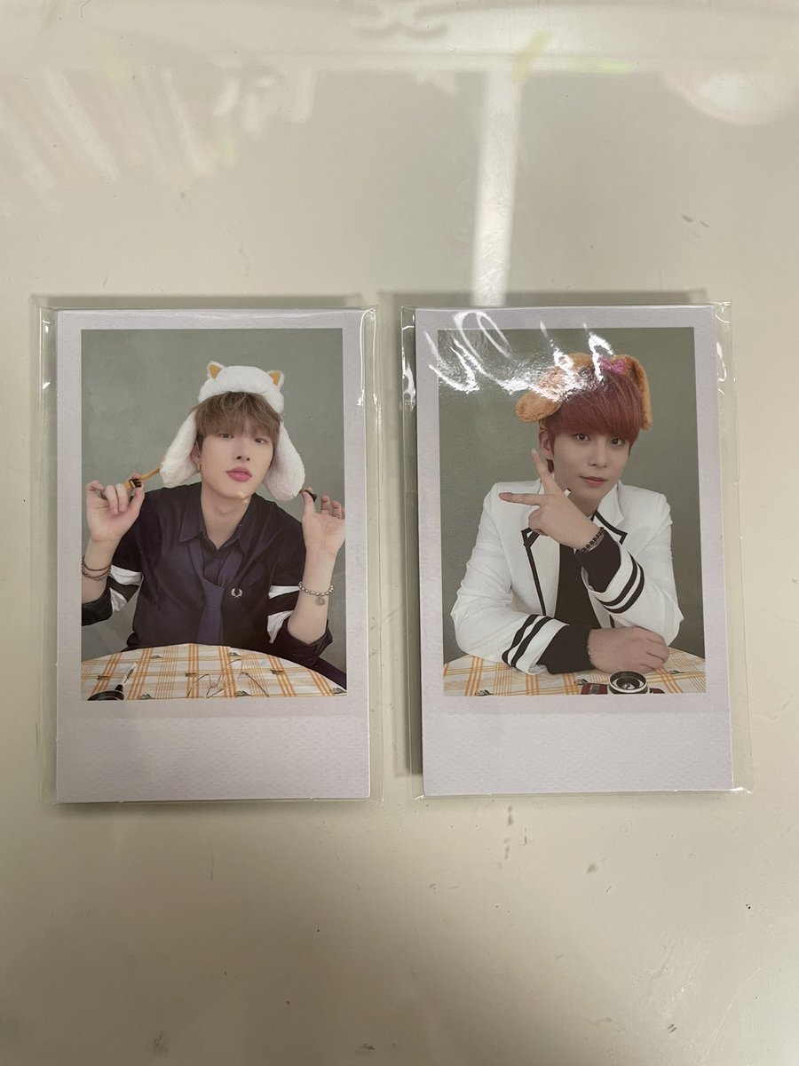 skloiuy's tweet photo. 에이티즈 공식 2기 에이티니 키트 
증사+폴라3장 양도합니다
종호 민기 일괄 준등포 0.6에 양도합니다 디엠주세요!

에이티즈 포카 양도 교환 민기 종호 https://t.co/A4RcruWPJ9
