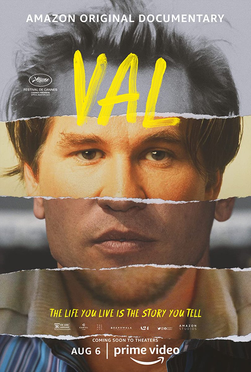 Zangolotino4's tweet photo. 🇺🇸 #Val (#TingPoo, #LeoScott, 2021)
[7/10]
Sobrecogedor, un documental duro que emociona. Una reflexión sobre esa industria de Hollywood creadora y a la vez destructora de estrellas. Un #ValKilmer, eterno insatisfecho, que se abre en canal ante nuestros ojos. Gracias @Filmin https://t.co/oalqAjat6o