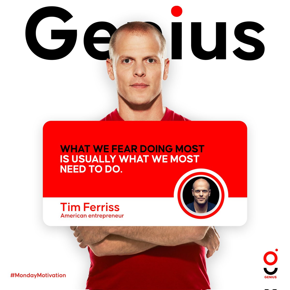 graphics_genius's tweet photo. Do what you fear most 💪🏼

#geniusgraphics #tim #mondayinspiration #motivation https://t.co/axAWgI2LjH