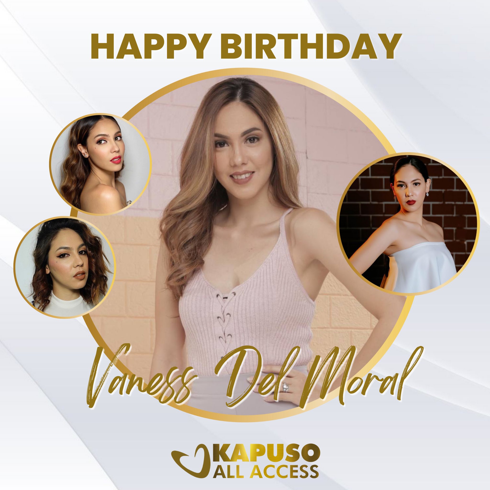 Happy birthday, Vaness Del Moral! Wishing you good health, happiness, and more success.  