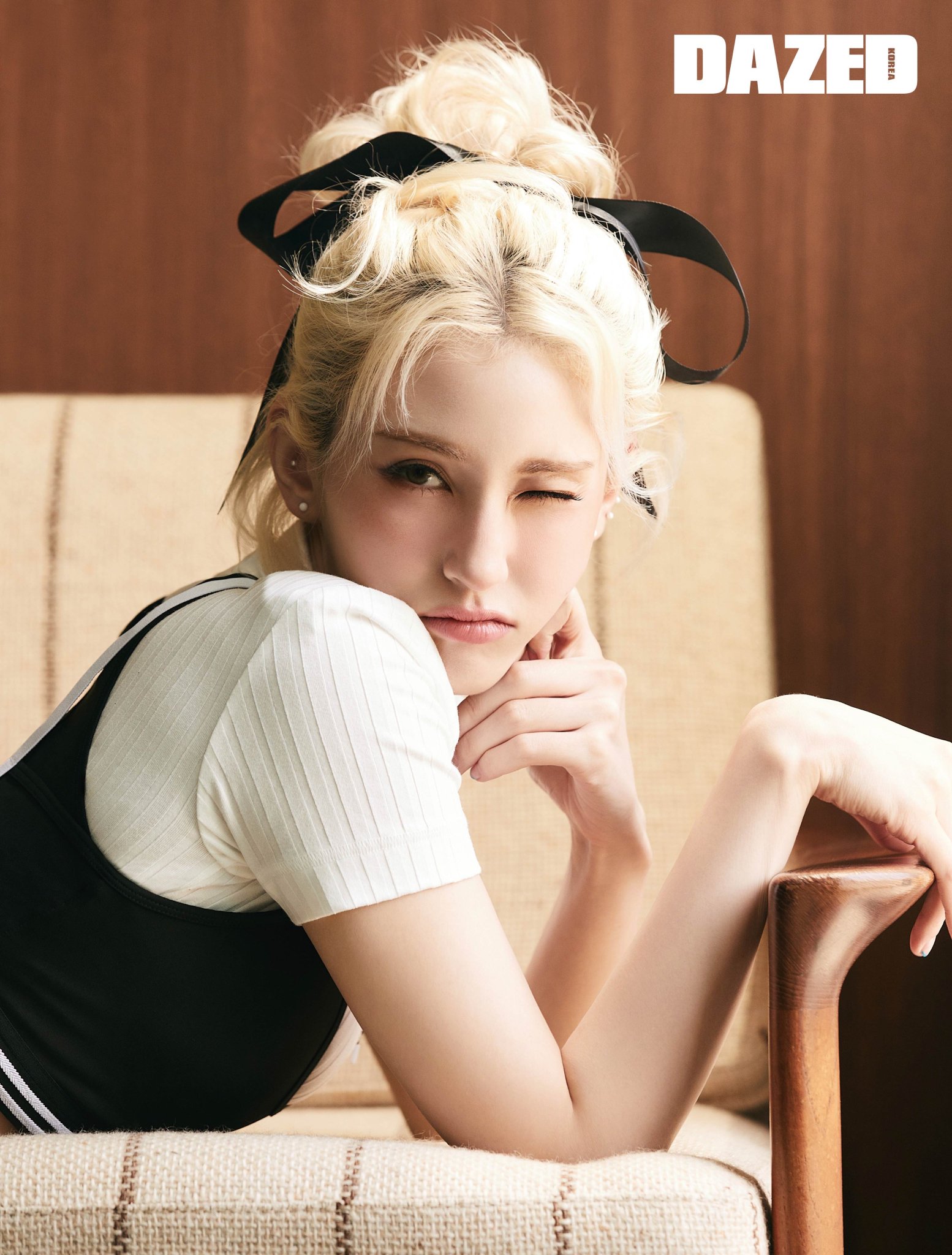 THEBLACKLABEL on Twitter: "JEON SOMI x LACOSTE x DAZED Jeon Somi joins