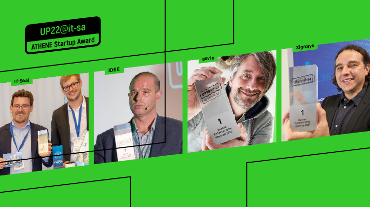 Noch nicht beim #UPitsaAward 🏆beworben? Dann wird aber es aber Zeit! Starke Partner, mediale Aufmerksamkeit und ein Gewinn im Wert von 10k € sind euch garantiert! ⤵️
itsa365.de/up-award 
@itsa_Messe @ITSecCluster <a href="/ATHENECenter/">ATHENE</a> <a href="/FraunhoferSIT/">Fraunhofer SIT</a>