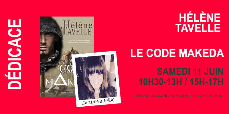 HTavelleAuteur's tweet photo. Hâte de rencontrer mes lecteurs.
Samedi 11 juin 2022
Ste Foy les Lyon Librairie 36 grande rue
#lyon
#lecodemakeda
#dedicace https://t.co/QGEoyeaTqt