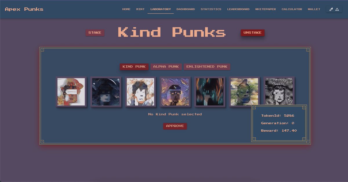 apexpunks's tweet image. The Kind Punks have already started to gather $PUNKZ tokens 🎁🎁🎁

Take care of your Kind Punks and they will reward you 💯

#AVAX #P2E #NFTCommunity #NFTs #NFTGiveaway #GameFi #Avalanche #collectors