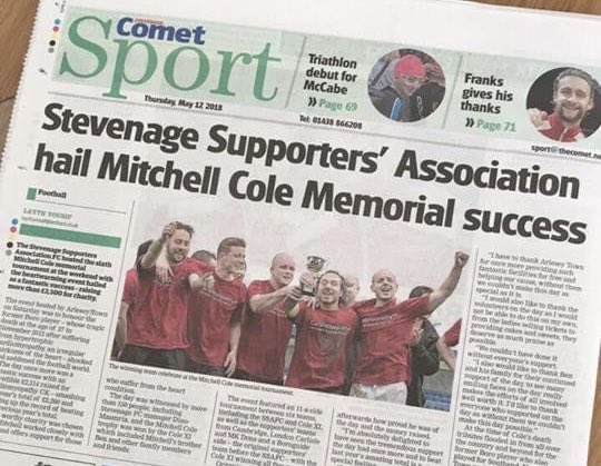 TheBroadhallWay's tweet photo. 5 DAYS… ⚽️🏃‍♂️ 

The Mitchell Cole Memorial Tournament returns this Saturday at @ArleseyTownFC 🏟 

Hot food &amp; drink available, a bar with live sport &amp; a raffle full of lots of great prizes. 

Grab raffle tickets from @keithbell1988 - proceeds to be donated to @cardiomyopathy ❤️ https://t.co/xmlaetpcbI