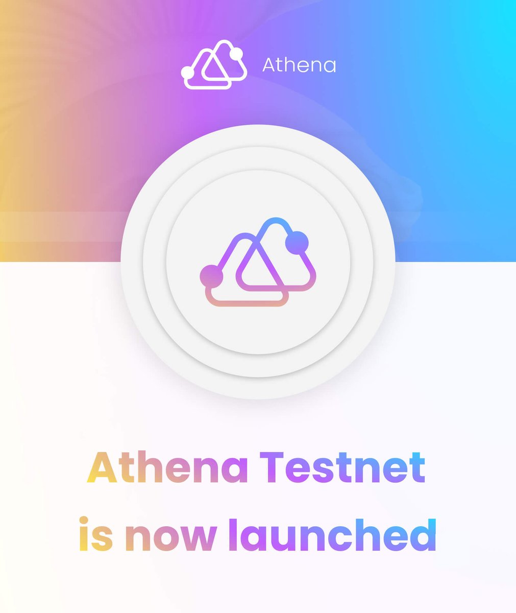 athenaglobal8's tweet photo. START NOW 👉🏻 Begin your testing by completing the following actions 👀
#AthenaTestnet #Airdrops https://t.co/Z7j1dA50MC