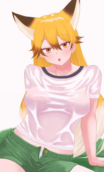 濡れすけキタキツネ 