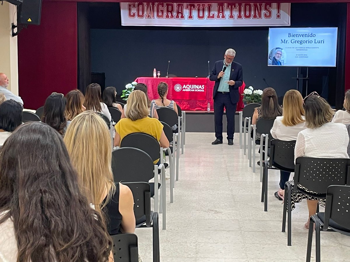 Gracias <a href="/GregorioLuri/">Gregorio Luri</a> por tu visita el viernes. Ponencia "Elogio de las familias sensatamente imperfectas"