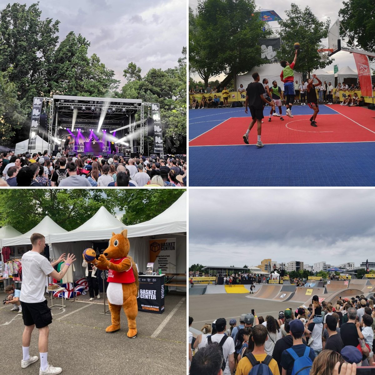 Encore une belle édition pour le <a href="/nlcontest/">NL Contest</a> by <a href="/CaissEpargneGEE/">Caisse d’Epargne Grand Est Europe</a>! Mise à l'honneur du #Basket3x3 avec pour la première fois un terrain outdoor. Fière de contribuer à la vie culturelle et sportive de #Strasbourg et du #GrandEst #NLContest2022 #VousEtreUtile #PacteUtile