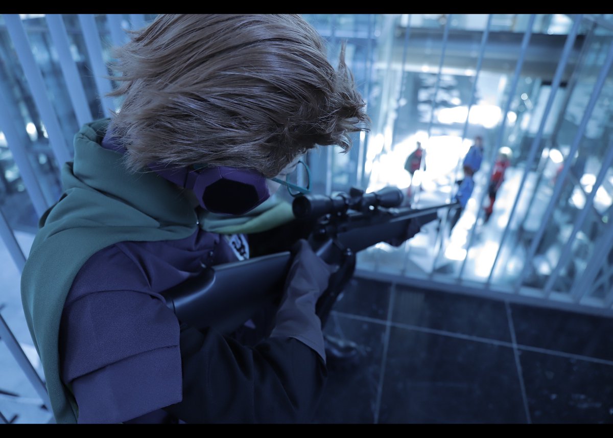 ⿻ コスプレ / Cosplay ワールドトリガー WT 三輪隊 狙撃手 古寺章平