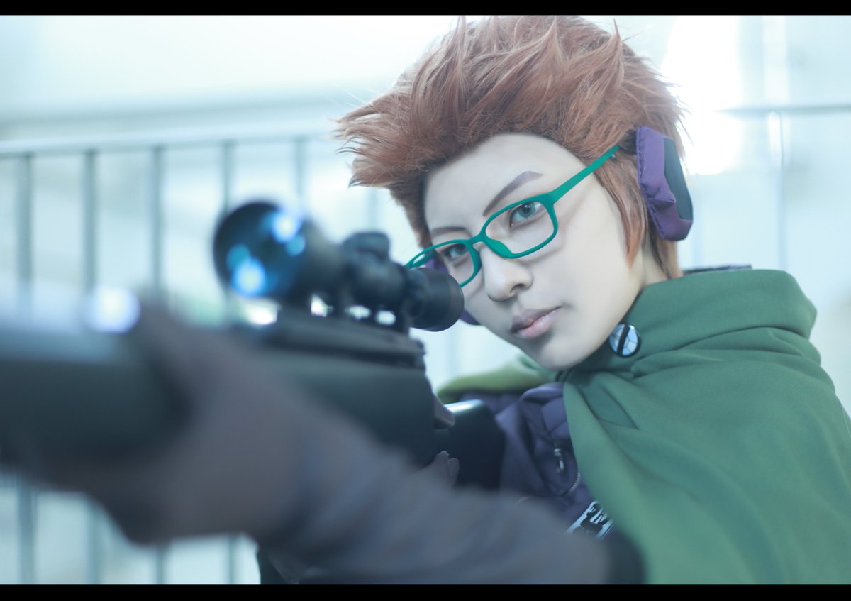 ⿻ コスプレ / Cosplay ワールドトリガー WT 三輪隊 狙撃手 古寺章平