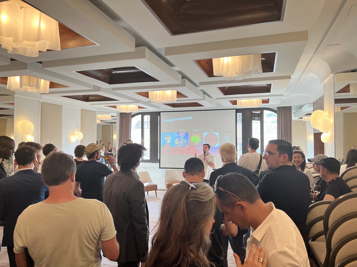Well that was event-full!

We just wanted to say a special thanks to all our guest speakers, sponsors and everyone who was involved in the 1st NFT Movie Festival.

Not to forget the thousands that joined from overseas on <a href="/decentraland/">Decentraland</a>

See you next time!

#NFT <a href="/daomovie/">DAMOVE</a>