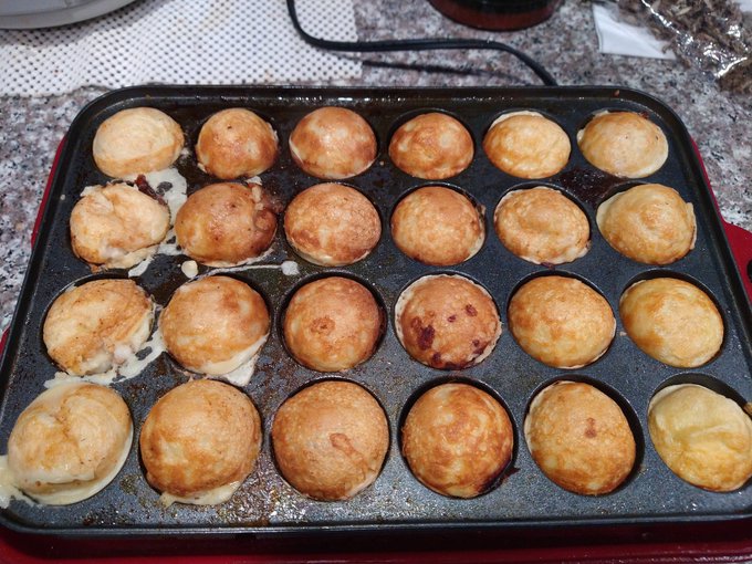 Make ng Takoyaki after work. I was craving it https://t.co/DIAqRG27v1<a href="/tag/jinyaramen"class="tags"><span>#jinyaramen</span></a>