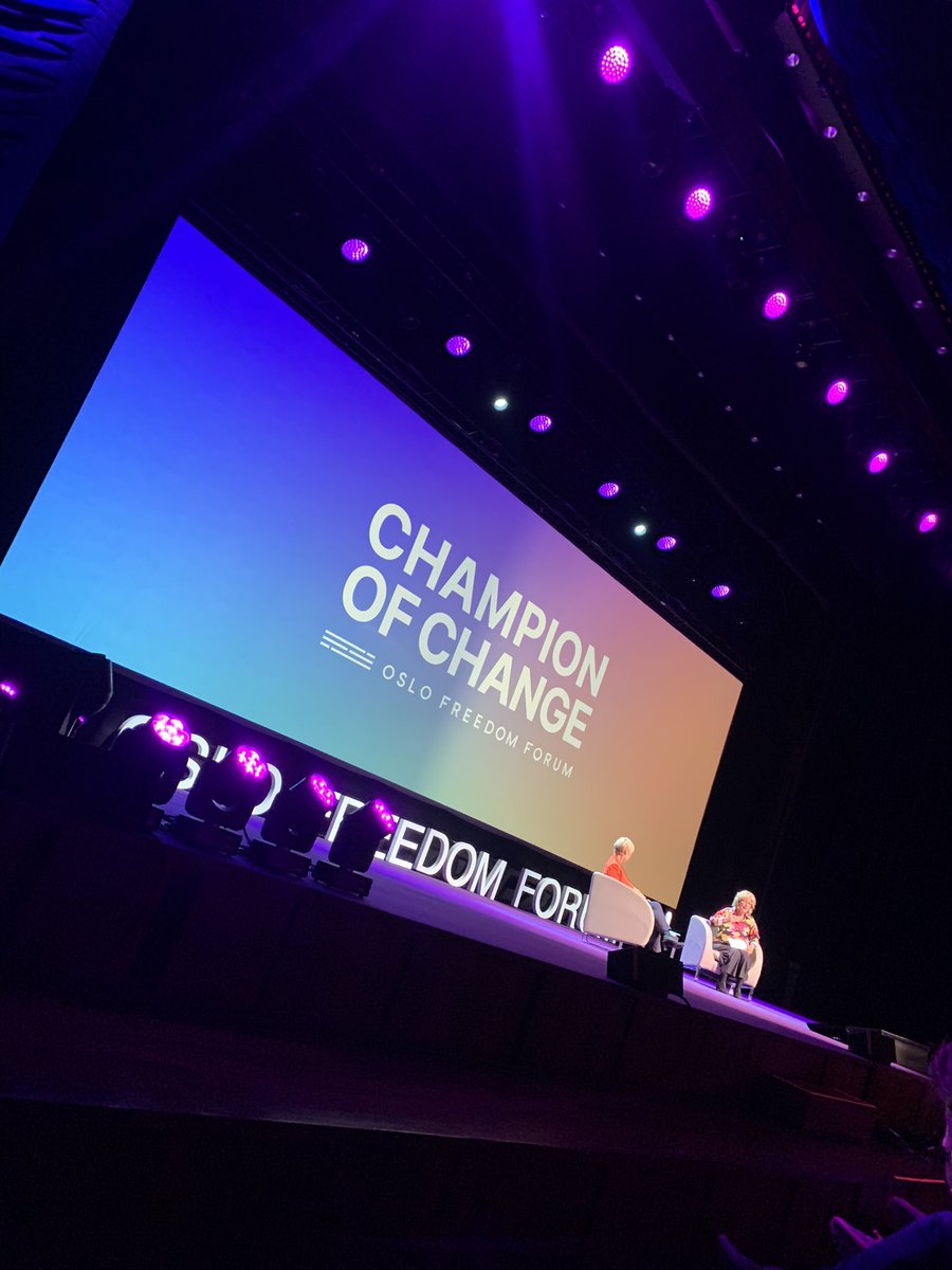 Putin’s invasion of #Ukraine is the result of 20 years of dismantlement of the international #HumanRights system, says <a href="/AgnesCallamard/">Agnes Callamard</a> <a href="/amnesty/">Amnesty International</a> in conversation with @Philippanews at <a href="/OsloFF/">Oslo Freedom Forum (OFF)</a> #OsloFreedomForum