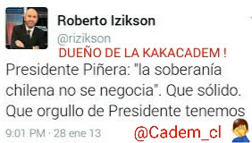 MarchanStar's tweet photo. @meganoticiascl El dueño de la mierdiiii @Cadem_cl💩 :
$2500 millones de pesos a sus bolsillos via segundo piso de La Moneda @clarroulet💩 ! Asi' se forro' este pinganilla @rizikson🤡💩 ! Aqui' un "recuerdito"!🤦‍♂️
#ContigoCHV #MuchoGustoMega 
#PautaLibre #HolaChileLaRes 
#TuDia13 #BuenosDiasTVN https://t.co/7RA7eFe18D
