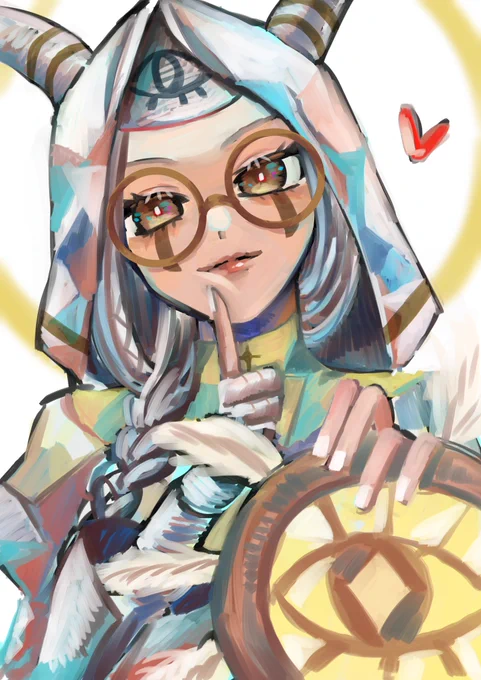 32日目
祭司
#100日チャレンジ 
#第五人格イラスト 
