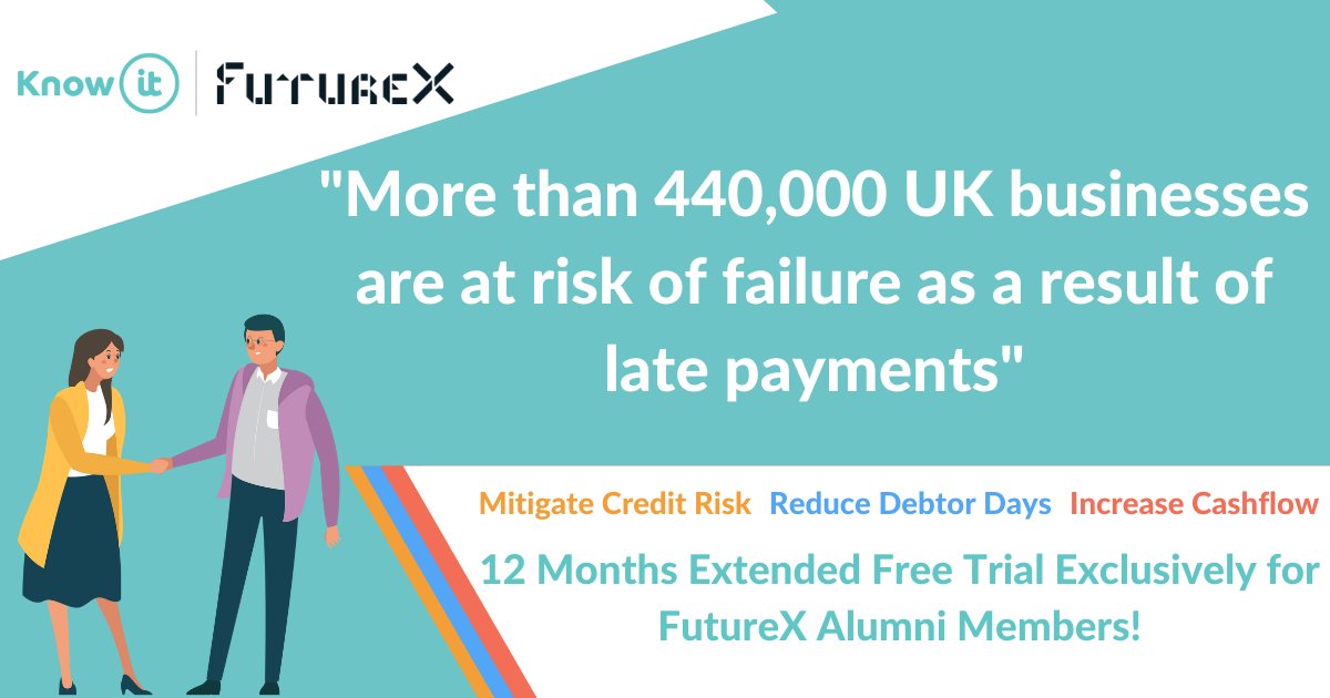 We love a good partnership ❤️ Especially when we get to collaborate with our members and alumni! 

Our friends at <a href="/Knowitglobal/">Know-it</a> are offering all FutureX Members an exclusive 12 months FREE trial. 

Improve your cashflow. Get paid. Grow with purpose. 

futurexlearn.com/blog/know-it-p…