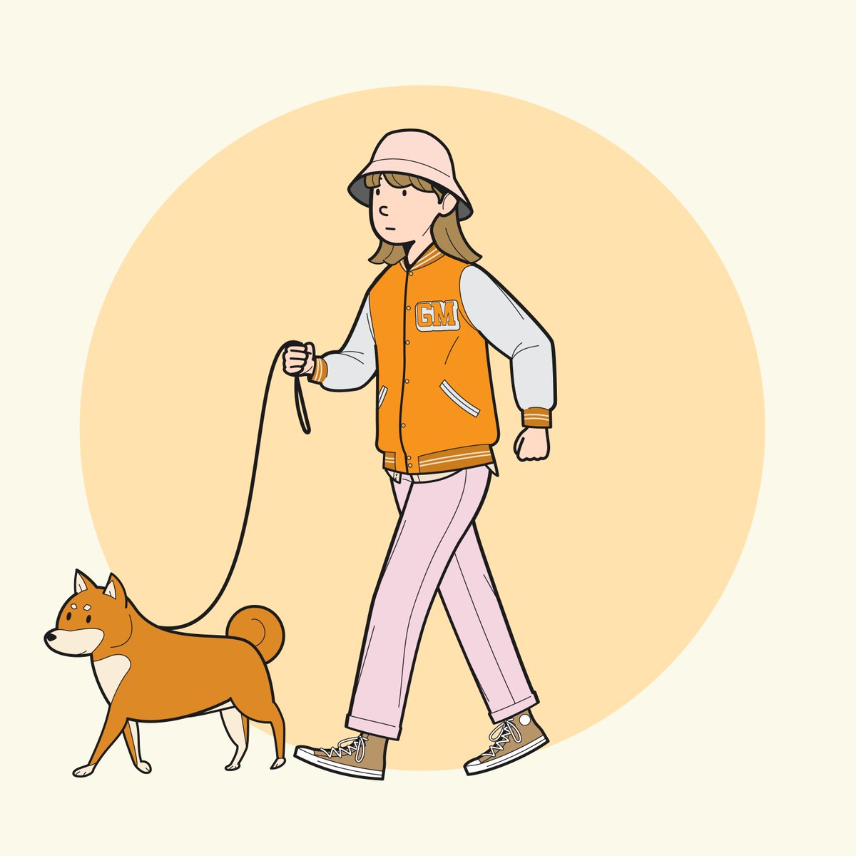 irincxx's tweet photo. Spotted an @BBRCOfficial #IVYGIRL with my absolute favorite Nanami and matching varsity jacket, and couldn't help myself.

Honestly I blame you guys @Bigphuco @nikocsl 🧡🐶

#IvyFollowIvy
#BBRC https://t.co/57LJUjmePv