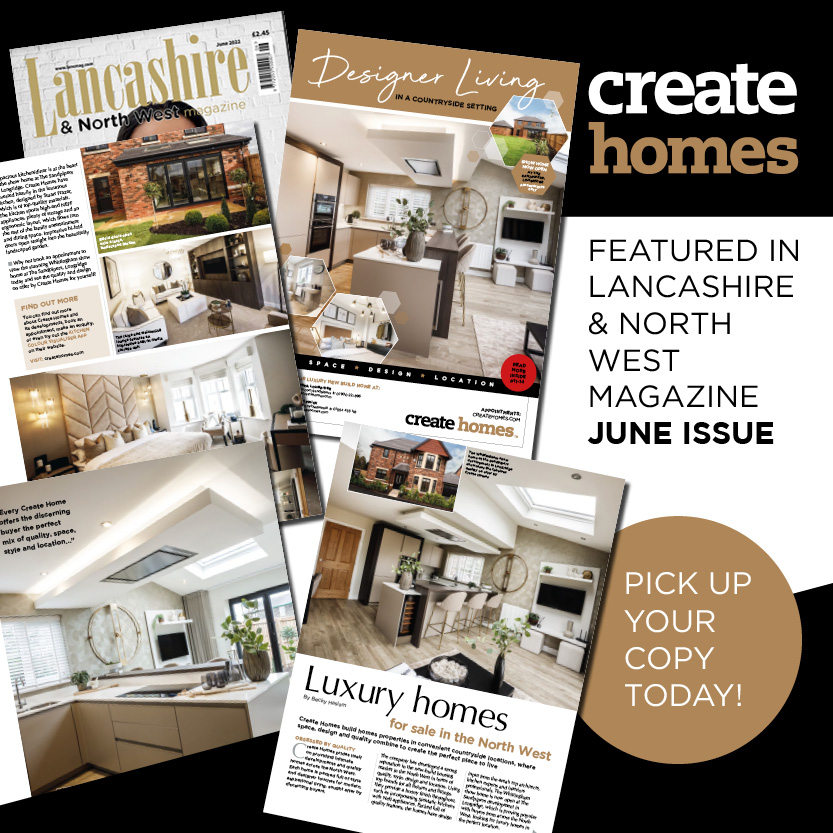🔊📸 We are so excited to be featured in the June issue of Lancashire &amp; North West Magazine, in the shops now! It showcases some beautiful images of our show home at The Sandpipers, Longridge. GET IN TOUCH TODAY: ow.ly/QcHo50Jfim9. #newbuildhome #lancashire #Longridge