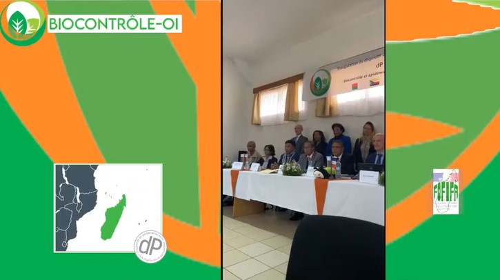 BioControle_OI's tweet photo. Le Directeur Général du FOFIFA souhaite la bienvenue aux dirigeants des institutions partenaires du dP Biocontrole-OI... Thierry Lefrancois, représentant la PDG du Cirad, lance la phase de signatures du dP #BiocontroleOI...
Merci à tous les participants pour cette journée ! https://t.co/77qHyE4iWh