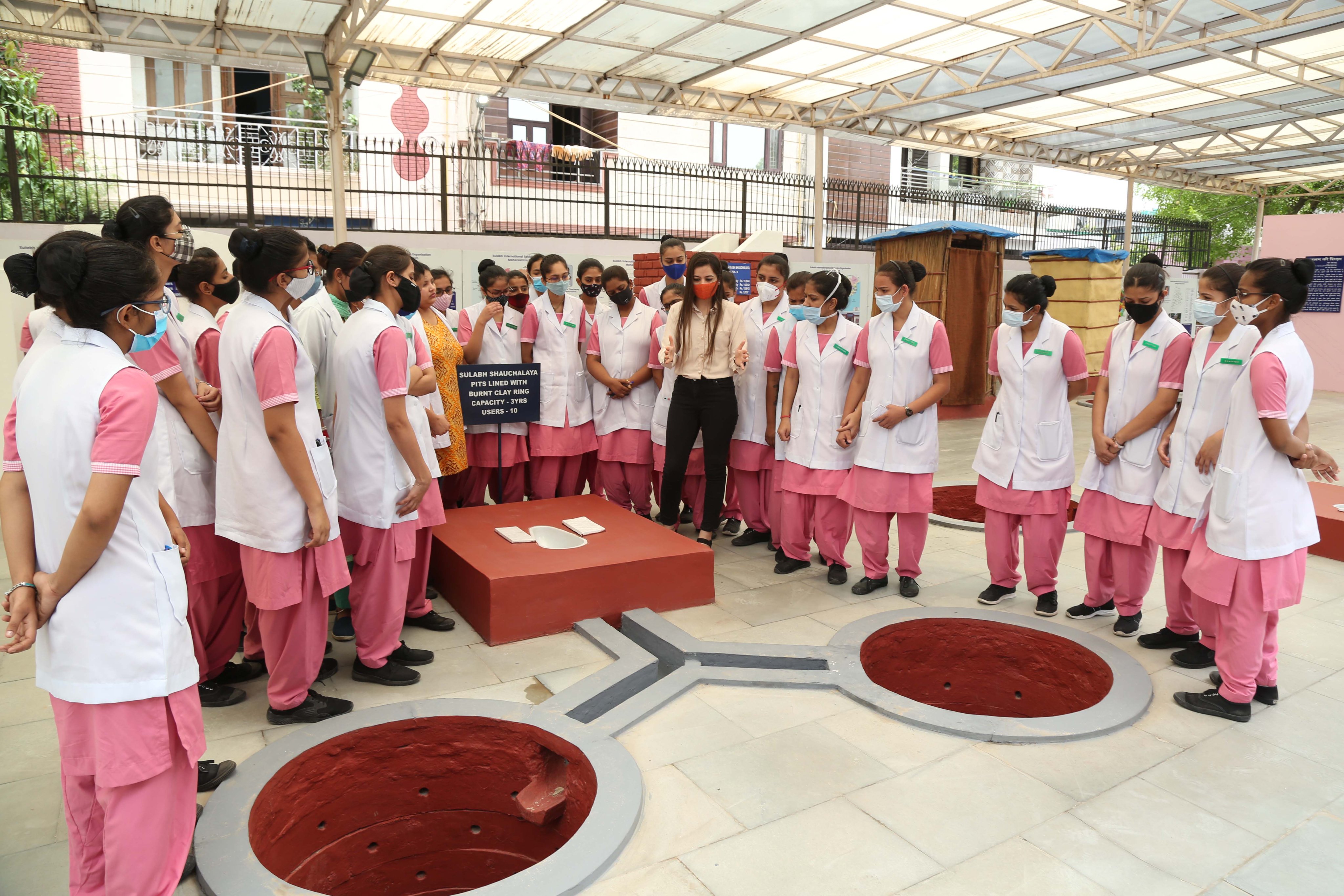 Sulabh International Social Service Organisation on Twitter: "A group of 40 students of GNM 1st year from Baba Haridass Institute of Nursing Education, New Delhi, visited Sulabh Campus today... https://t.co/yxYA8Tnd2P https://t.co/DBckoZojU9" /