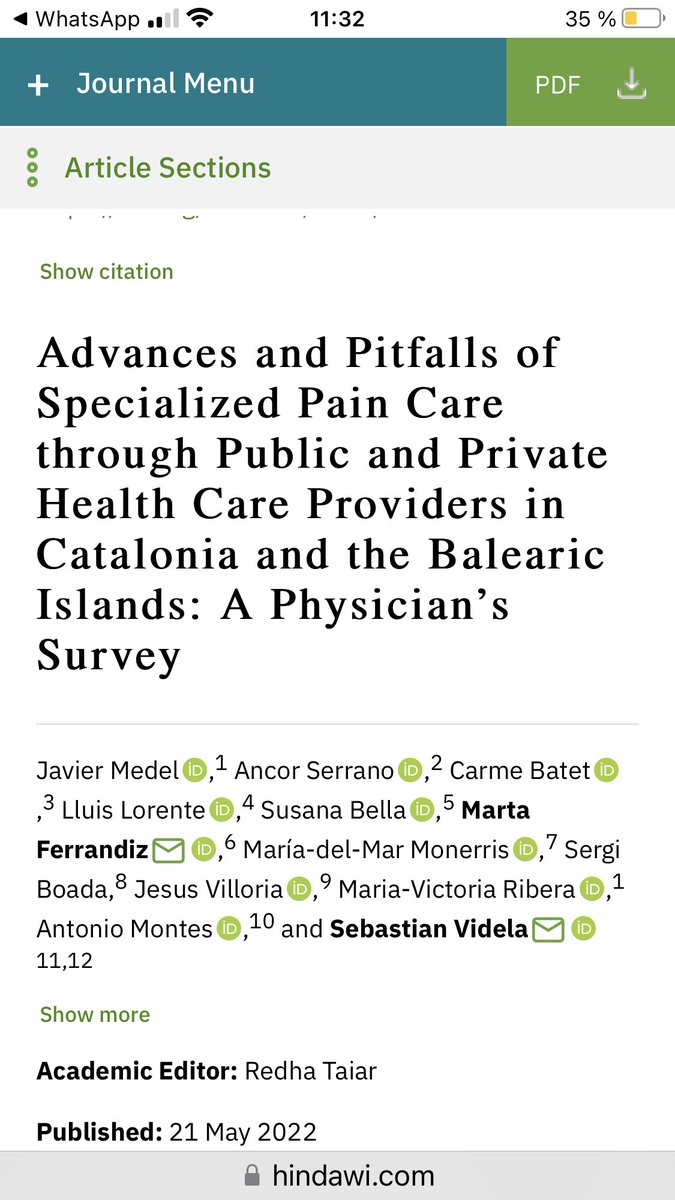 Un gran estudio de la <a href="/SocCatDolor/">Soc Catalana Dolor</a>  riguroso con un gran análisis de dónde estamos. <a href="/SocBalDol/">Sociedad Balear del Dolor</a> <a href="/COMBarcelona/">Col·legi Metges BCN</a> <a href="/COMbalears/">Comib</a> #OMC #academiadecienciasmedicas