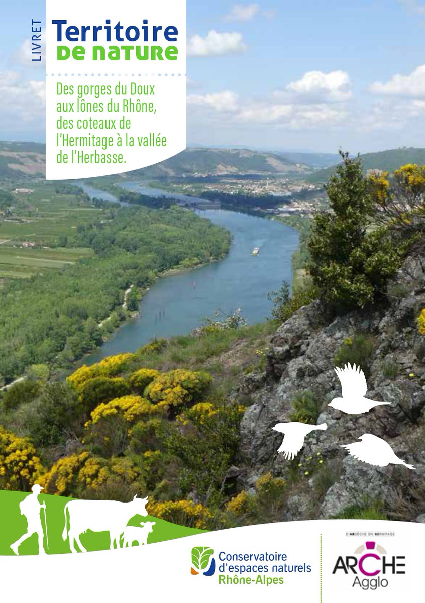 Le livret "Territoire de nature" vient de paraître ! Voyageons au cœur du patrimoine naturel, grâce à ce livret au format agréable à manier et largement illustré, que nous vous proposons en collaboration avec <a href="/ARCHEAgglo/">ARCHE Agglo</a> Pour le consulter c'est ici : bit.ly/3wFGONy