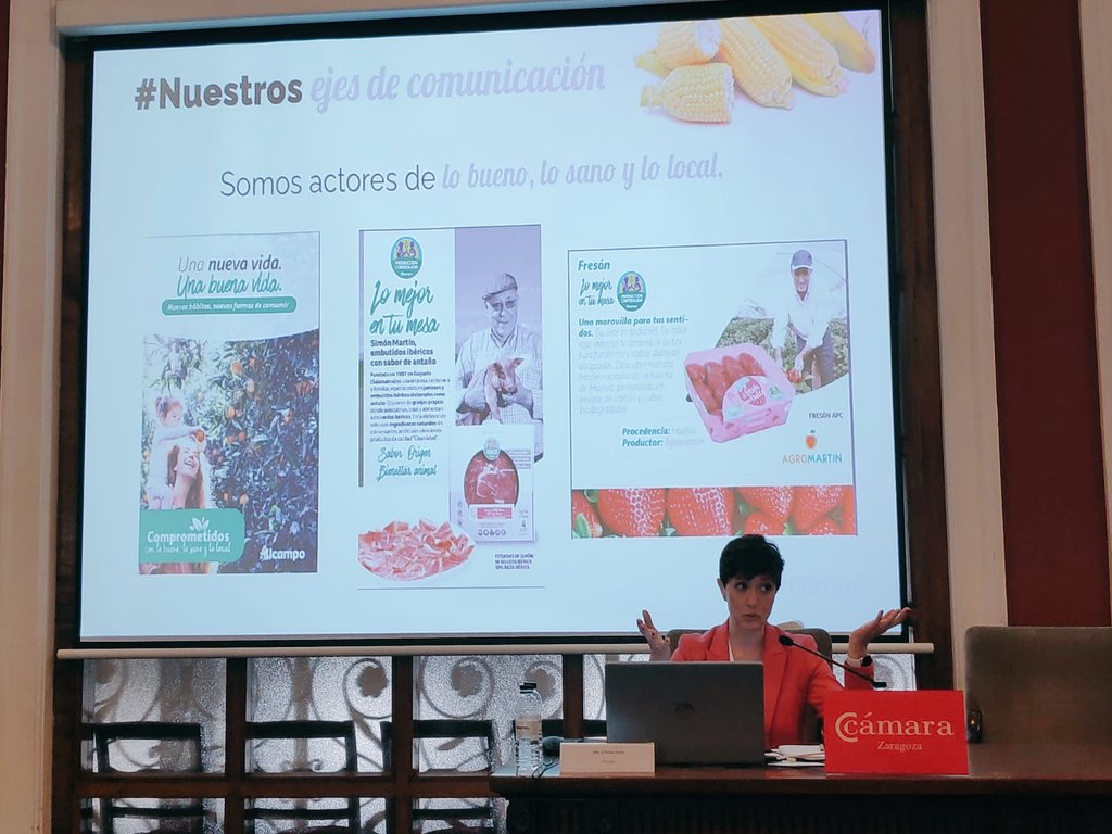 mitcomunicacion's tweet photo. Cristina Joven, responsable de Comunicación y Relaciones Externas en @alcampo, nos acerca las Tendencias y desafíos de la #comunicación al #cliente. https://t.co/5qvJgbPCHY