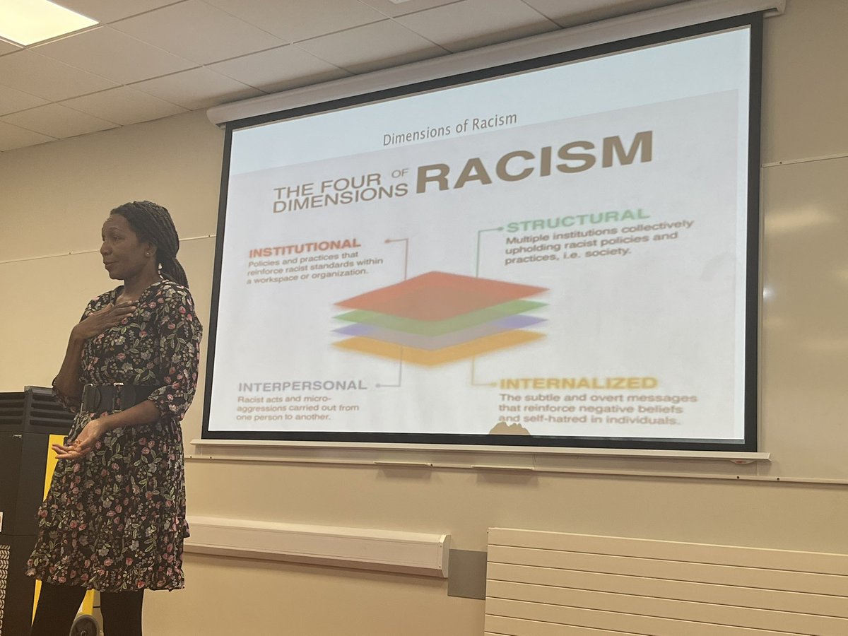Coumilah01's tweet photo. “There can be no social Justice without racial Justice” #QUBDevelopmentWeeks
Every NHS professional need to hear the contribution of @CollettaDaliken
I am in awe ✊🏾✊🏾 https://t.co/DPdpj7ckXV