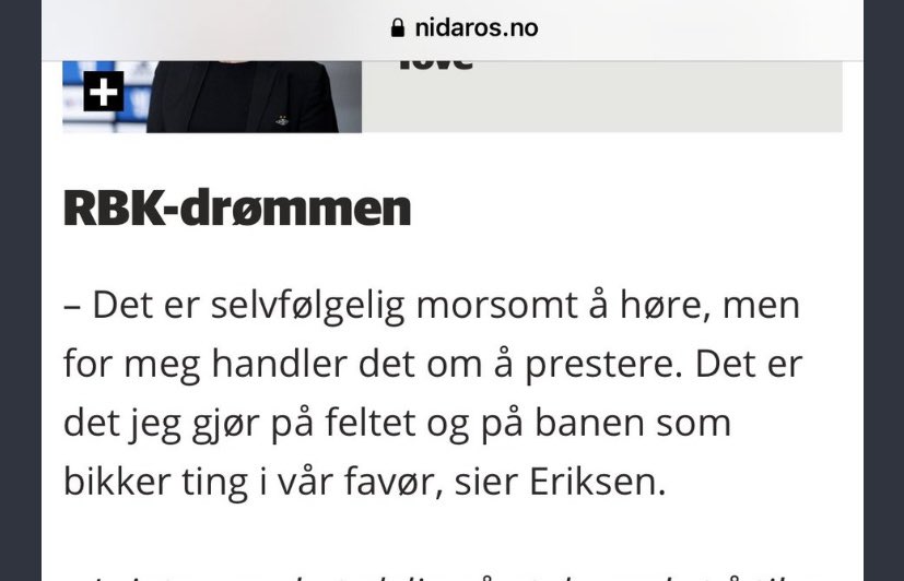 Kristian Eriksen tweet media