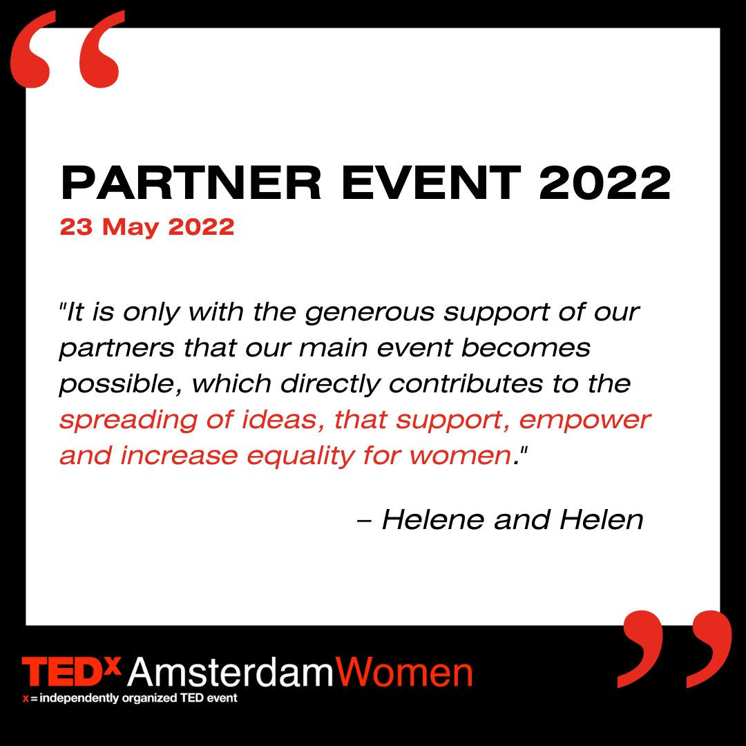 TEDxAmsWomen's tweet photo. Today we are excited to finally welcome partners to an in-person event to celebrate their support. ✨ https://t.co/aDzySsLBEM