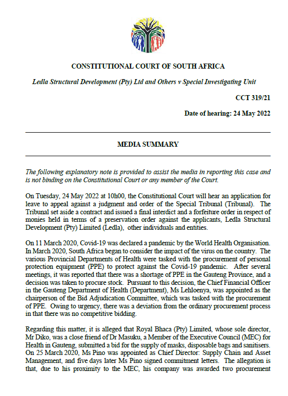 Constitutional Court on Twitter: 