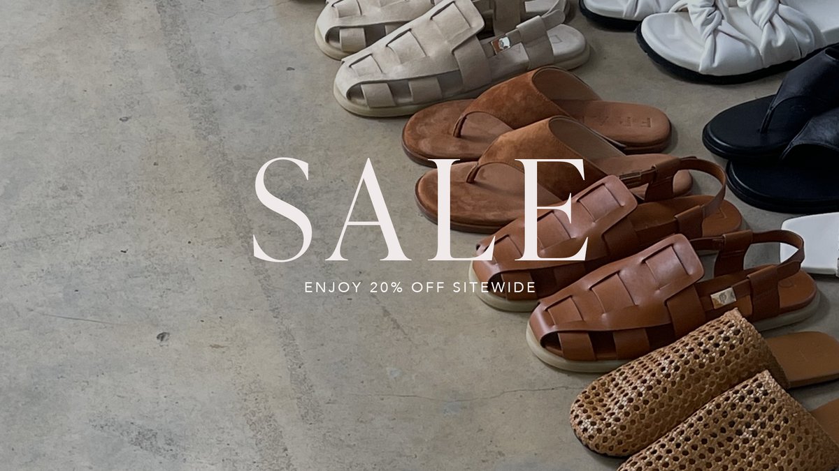 SPRING SALE IS ON | Enjoy 20% off your favourite styles sitewide, using the code SPRING20. Shop: bit.ly/3aiAS5t #DearFrances #SpringSale