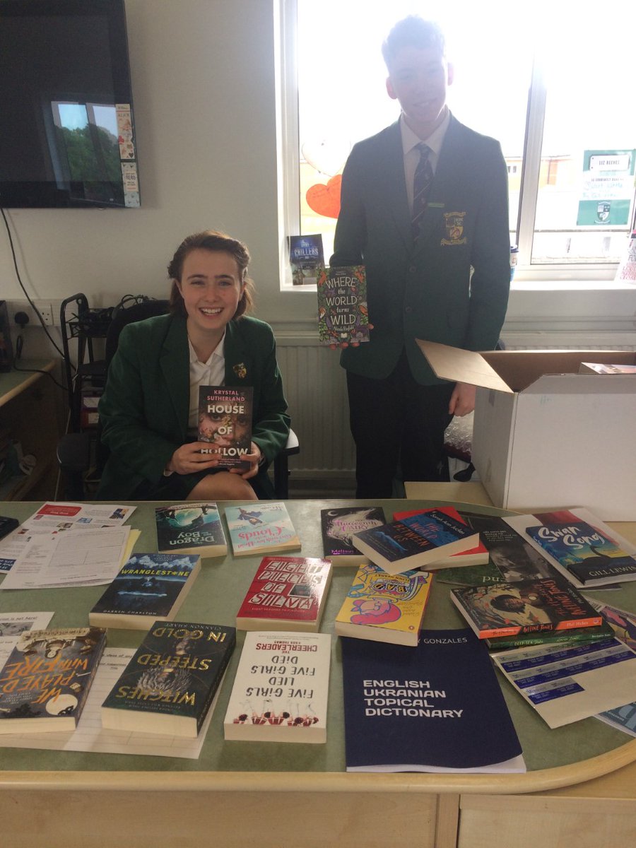 A very exciting delivery this morning from School Bargain Bookshop. The library assistants now have the wonderful job of deciding which ones they would like to keep. 
#SibfordSchoolstudentvoice
<a href="/SibfordEnglish/">English | Sibford School</a>