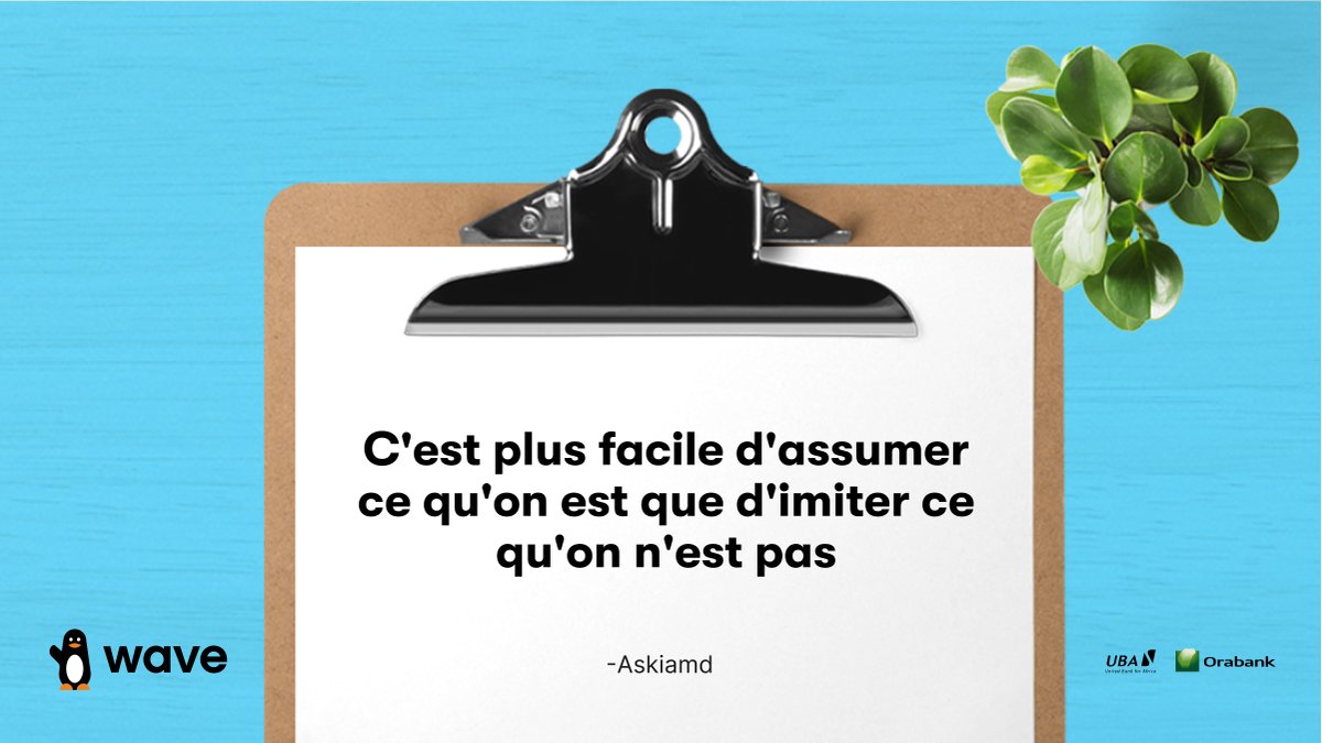 wavemm_mali's tweet photo. Chaque début est une opportunité de mieux faire. 

Merci à @Askiamd (abonné au compte Twitter : Wave Mali) pour cette belle pensée riche en enseignement. 

Excellent début de semaine à tous.

#ikawariyitayé
#wavemotivation
#wavemali https://t.co/ZAcWlNFq9S