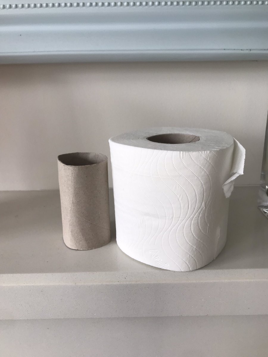 Hey @AndrexUK what’s going on with the sneaky reduction in size? Teeny tiny loo roll part of cost of living crisis?!