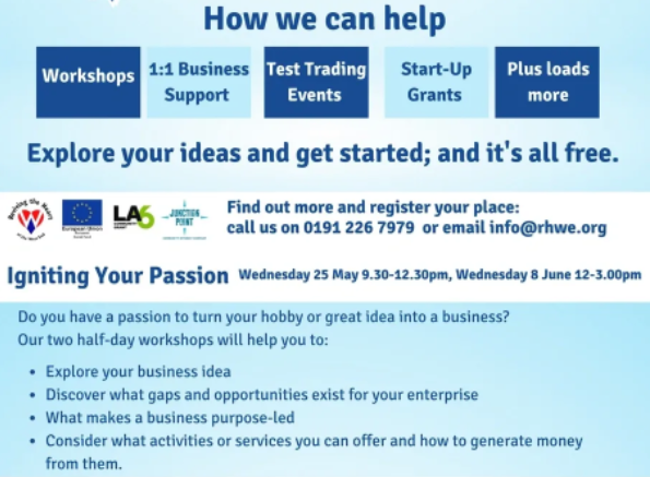 JunctionPointUK's tweet photo. 📣 Gateshead residents - want to start your own business? 📣

The course is kicking off this Wednesday at the Metro Centre. If you're interested, you can still sign up and/or learn more here: https://t.co/iwt1vQtky8 

@RHWE_Enterprise 

#Gateshead #StartUp https://t.co/D2XlabKxrv