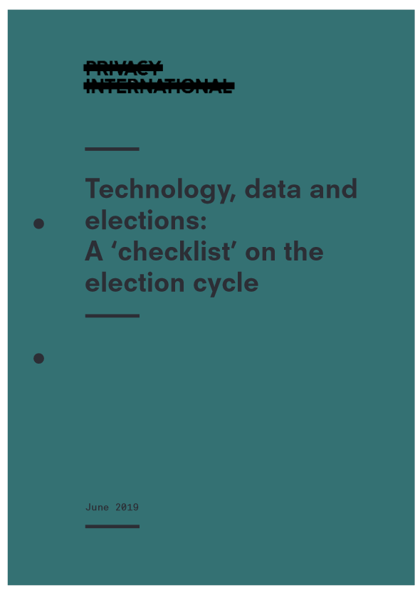 bodyanddata's tweet photo. . @privacyint reports that "Data exploitation during the election cycle risks undermining fundamental #democraticprocesses."
Organisations can sign our petition to the Commission to avoid voters' #dataexploitation ⚠https://t.co/nil0M6IqPq
https://t.co/ZXD6cYwKoe https://t.co/jpDsbjVwkZ