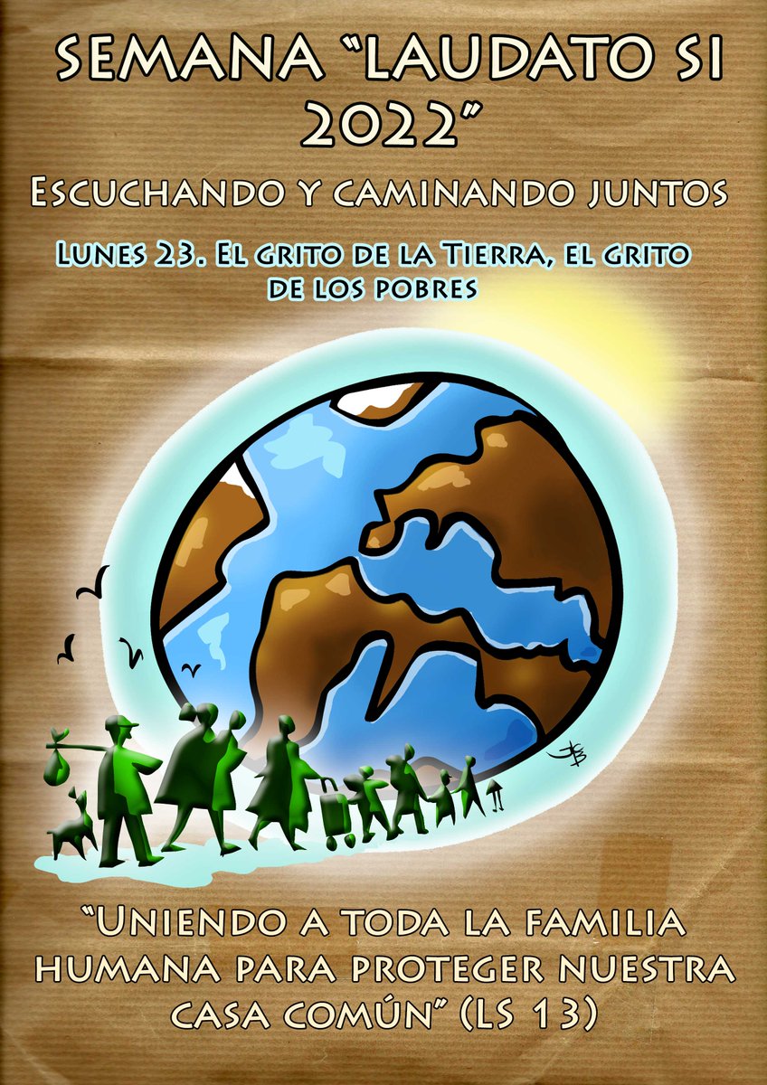 🌍🌱👣El grito de la tierra, el grito de los pobres

La Respuesta al Clamor de la Tierra no puede olvidar el grito de los Pobres, los que menos han causado la crisis climática, pero los que más la sufren. #ViveLaudatoSi #SemanaLaudatoSi